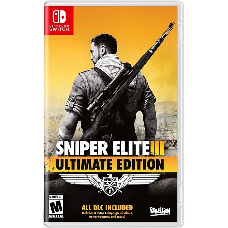 【現貨不用等】NS Switch 狙擊之神 3 終極版 Sniper Elite III 狙擊精英3 狙神3