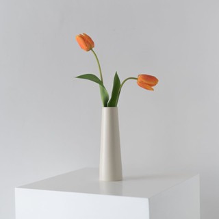 【SEE✿ FLOWER】北歐陶瓷花瓶輕奢高階感鮮花插花器客廳桌面裝飾ins拍攝道具擺件 花瓶乾燥花插花ins風高顏值花