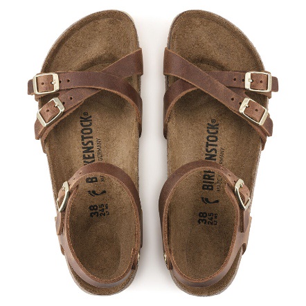 *買就送中衛平面口罩*【全新】Birkenstock Kumoa 琥珀色 油感皮 涼鞋