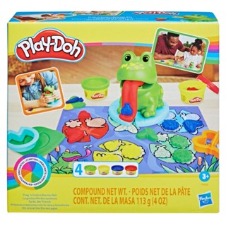 【孩之寶Hasbro】 培樂多Play-Doh 小青蛙彩色睡蓮池黏土啟發遊戲組
