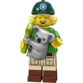 【佳樂】LEGO 樂高 71037 Minifigures 24代 人偶 08 無尾熊飼養員