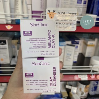 [LYCA] 現貨 SkinClinic Clay Cleanser & Melanyc Clay-K 90G