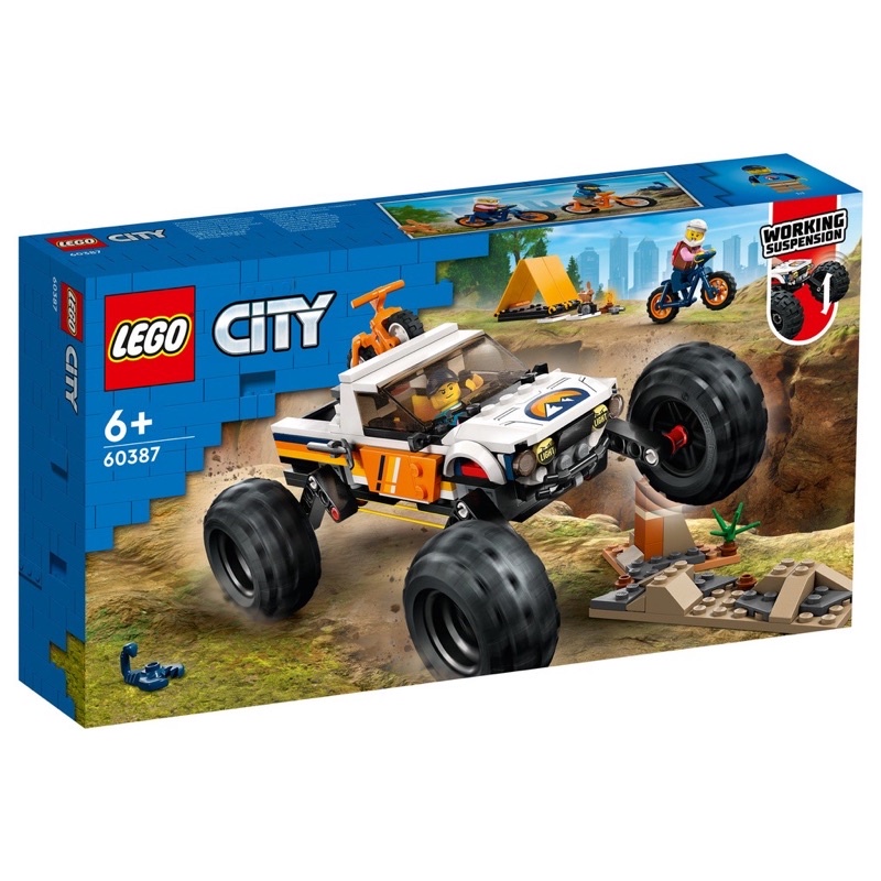 Home&amp;brick LEGO 60387 越野車冒險 City