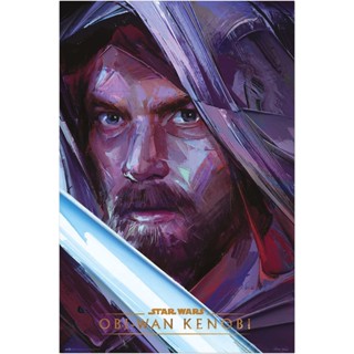 星際大戰 絕地武士歐比王水彩風海報/STAR WARS/KENOBI/JEDI KNIGHT