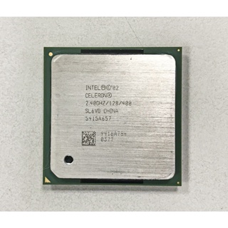 (L-32) CPU Intel Celeron 2.4GHZ/128/400 SL6V0拆機良品