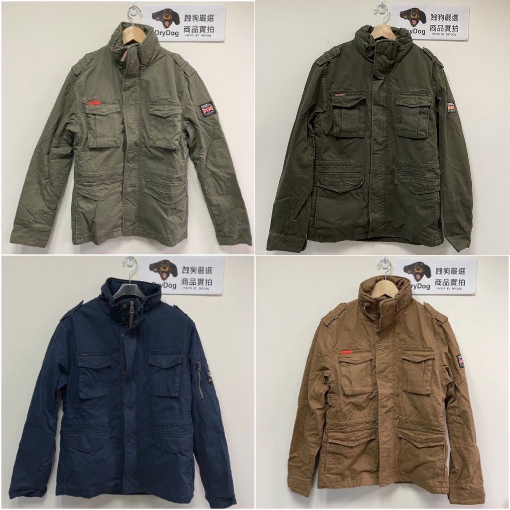 戰火英雄 跩狗嚴選 極度乾燥 Superdry Rookie 經典 M65 軍裝 重磅 外套 軍綠 卡其 加厚刷毛保暖