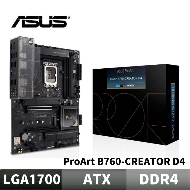 ASUS 華碩 ProArt B760-CREATOR D4 主機板