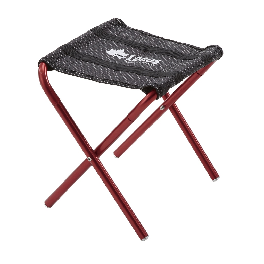 【LOGOS】LG73175000 LOGOS7075 便攜袖珍野營椅 紅 輕量椅 露營椅
