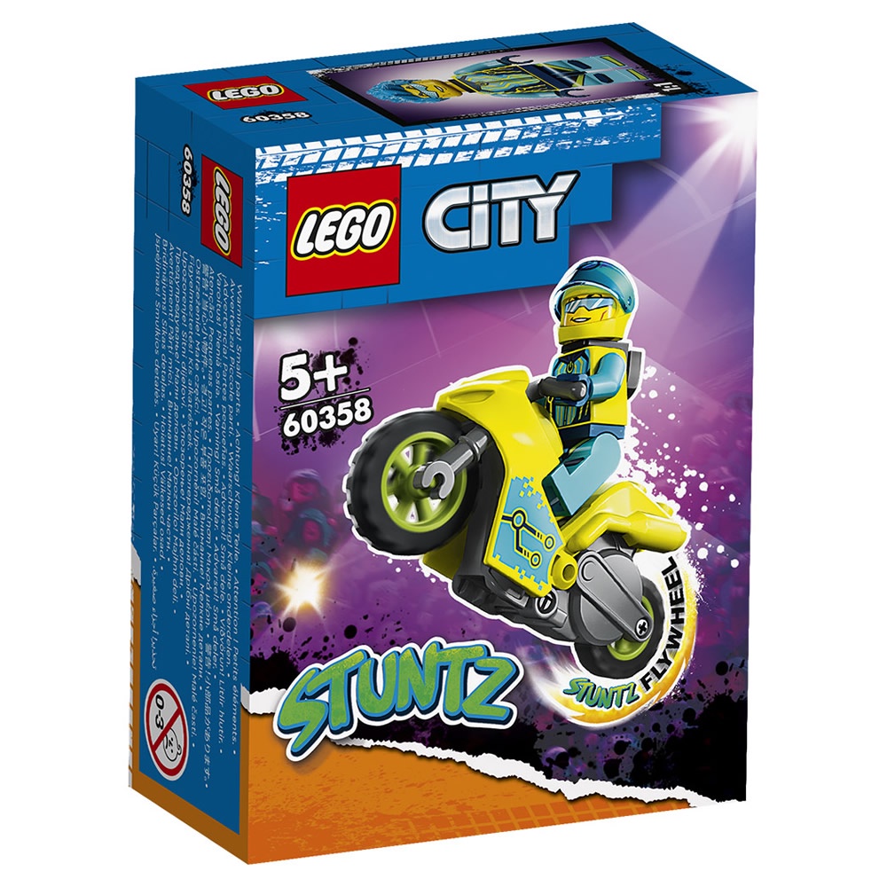 LEGO樂高 LT60358 網路特技摩托車 City Stuntz系列
