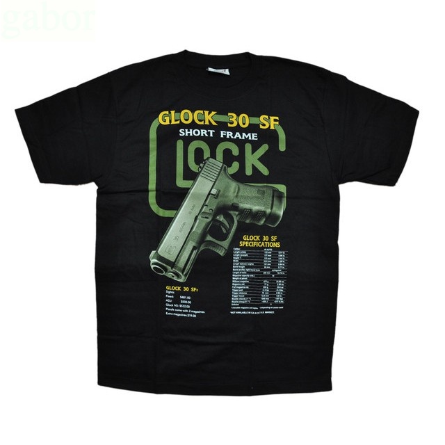 【Mr.17】軍事 GLOCK 30 SF 格洛克 克拉克 手槍 生存遊戲 進口T-SHIRT 短袖 T恤(AM007)