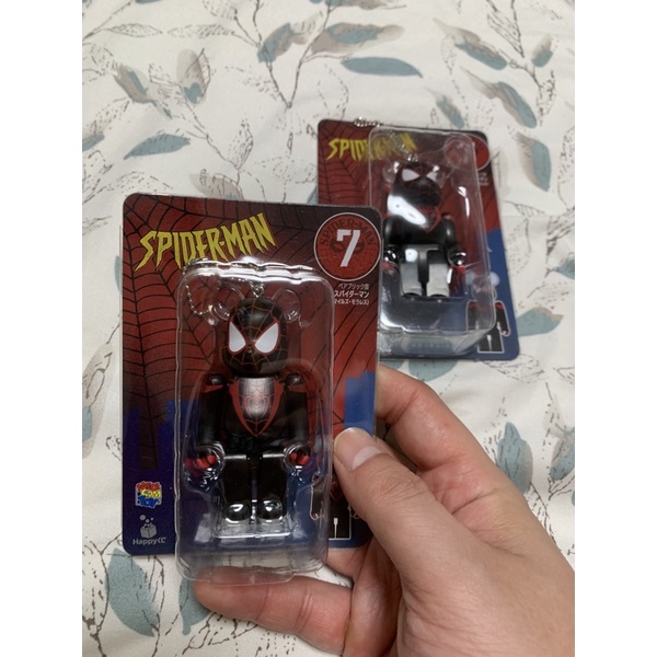 庫柏力克熊 Bearbrick 蜘蛛人 spiderman 漫威Marvel 一番賞 100% 鑰匙圈 7號