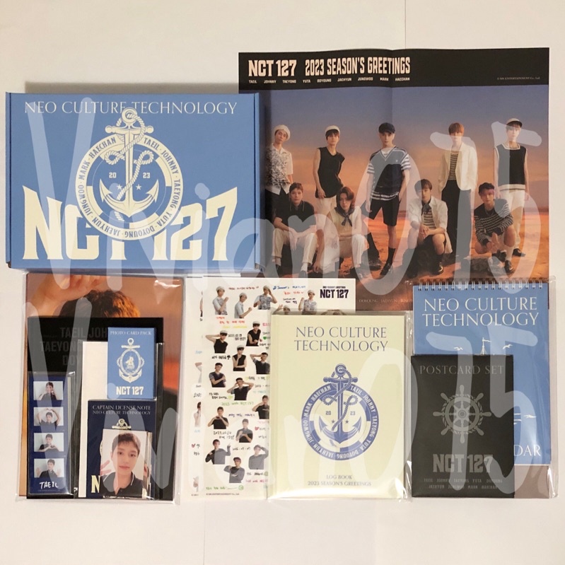 NCT 127【2023 年曆 拆售】泰一 泰容 悠太 道英 在玹 廷祐 Mark 楷燦
