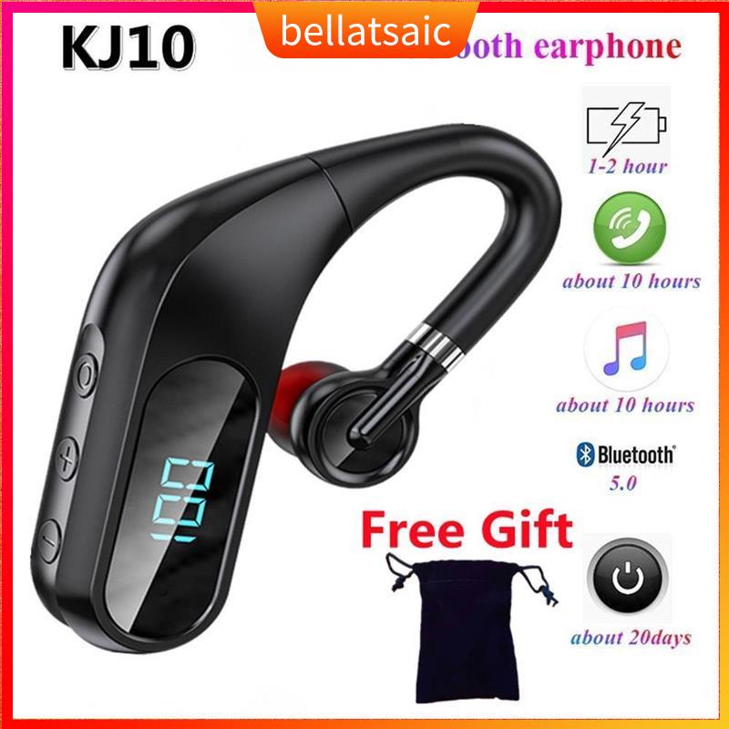 KJ10 Bluetooth5.0 Earphone Wireless Smart Business Sport Hea