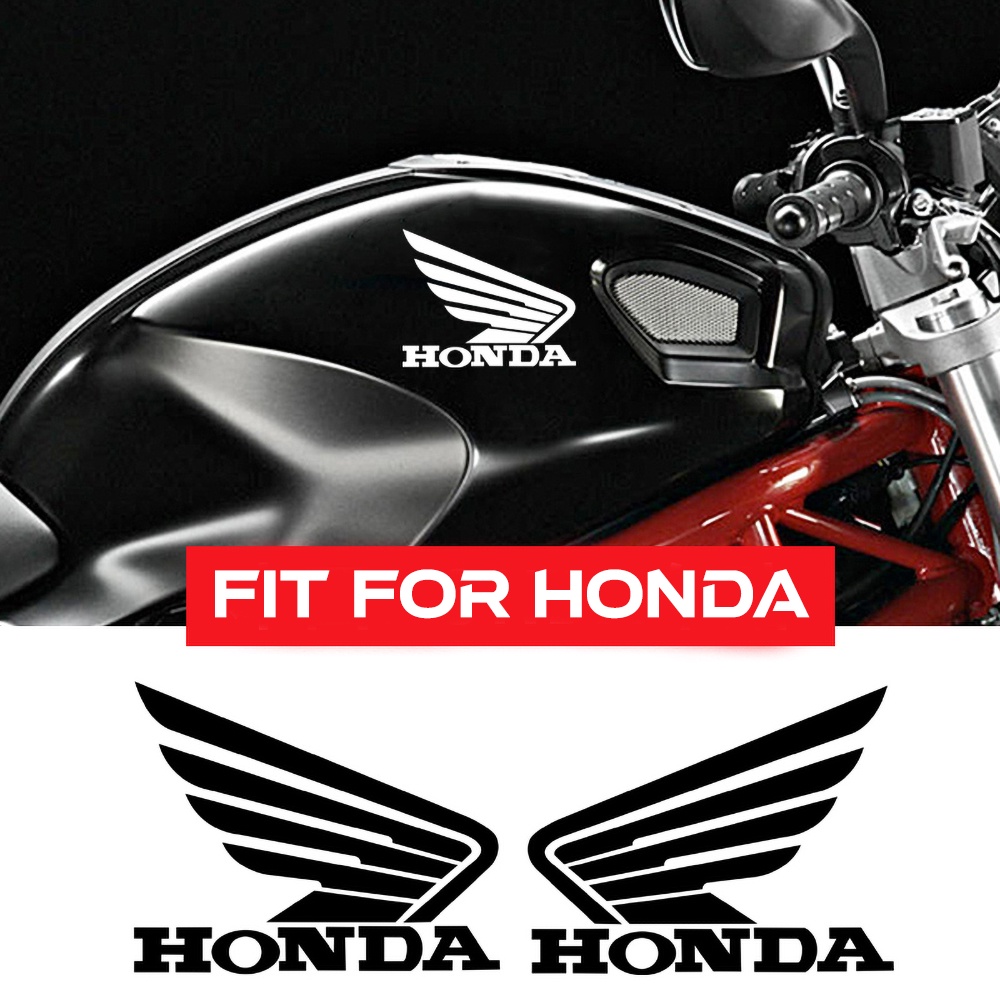 HONDA 本田翼摩托車反光貼紙油箱蓋摩托車車身擋風玻璃裝飾貼花適用於本田 CB400X CBF190R