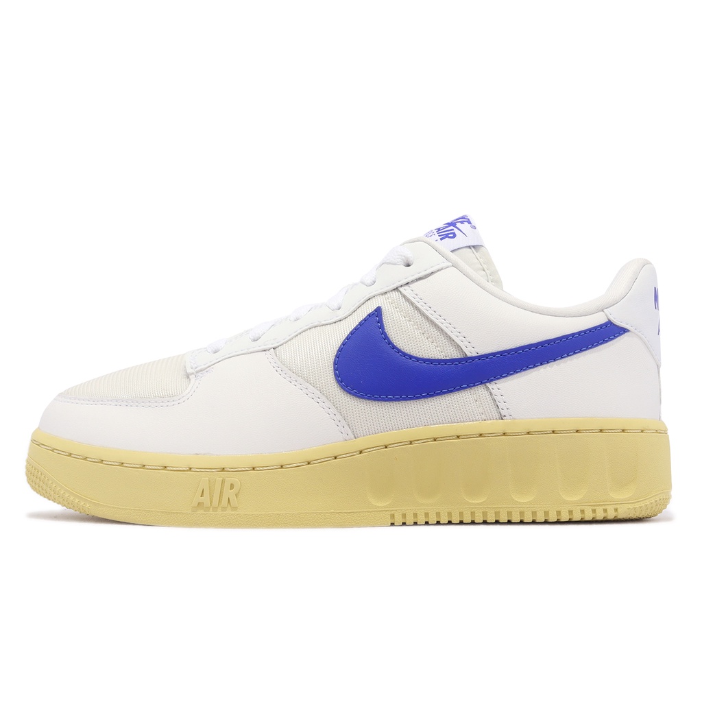 Nike 休閒鞋 Air Force 1 Unity GS 白 藍 奶油底 女鞋 大童鞋【ACS】 DQ6029-101