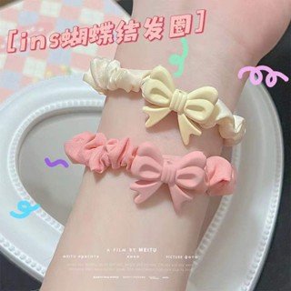 蝴蝶結髮圈 造型髮圈 小腸髮圈 少女髮飾 馬尾髮圈 橡皮筋髮圈 彈性髮圈 造型髮圈