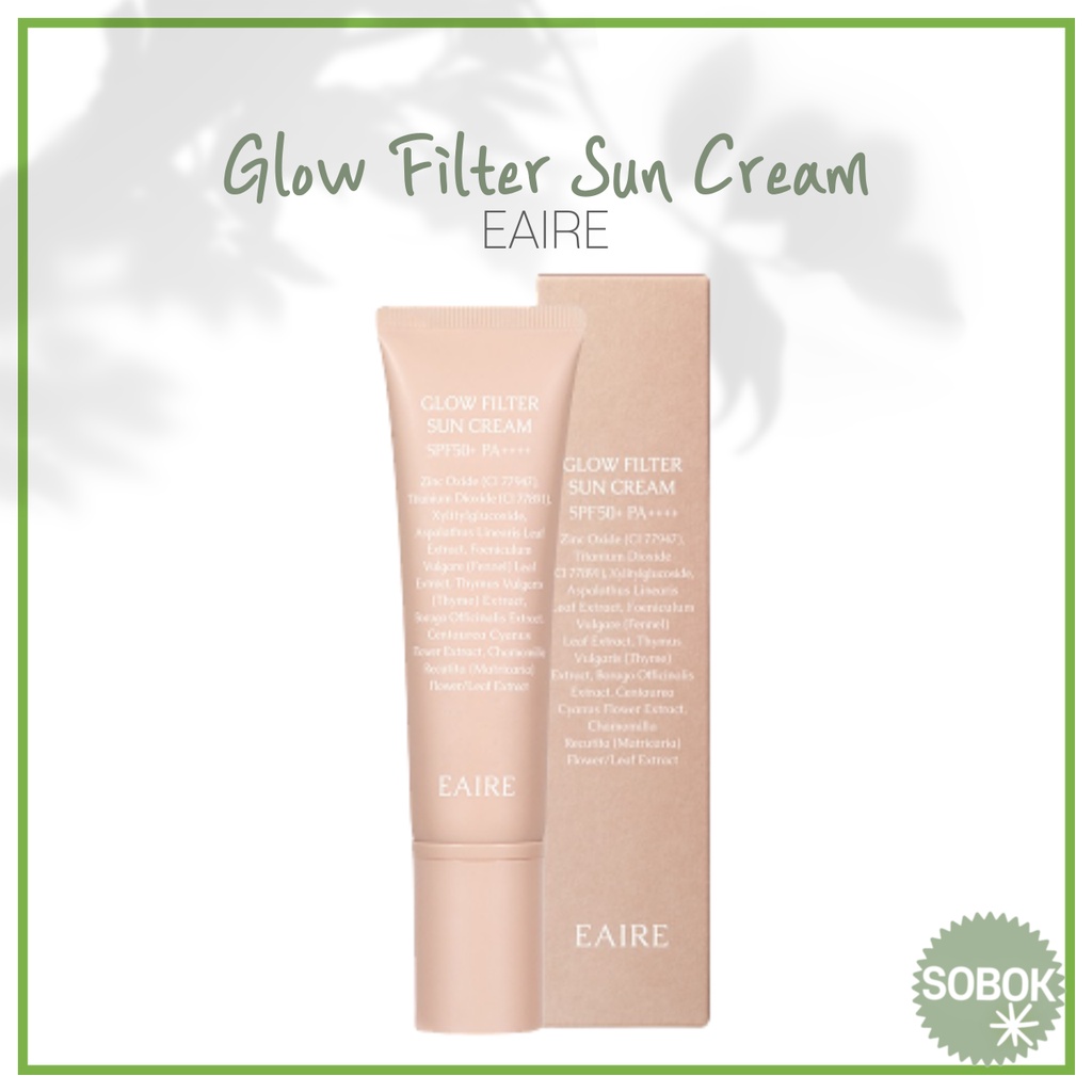 [EAIRE] SHUA IREH 防曬乳 Glow Filter Sun Cream 50ml 防曬霜 防曬產品
