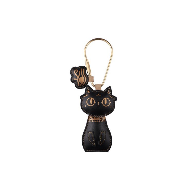 現貨速發 大英博物館安德森貓巴斯特pu萌貓鑰匙扣鏈掛件七夕禮物送女友男友