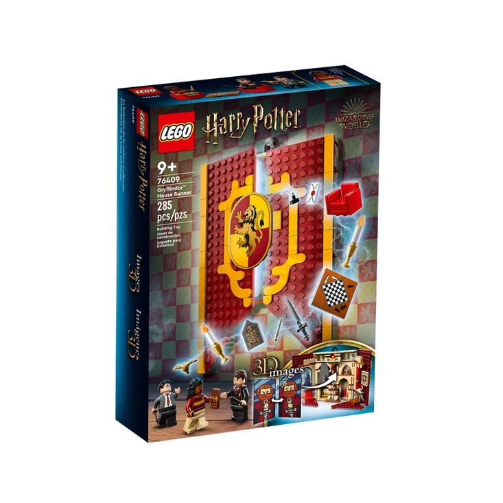 &lt;屏東自遊玩&gt; 樂高 LEGO 76409 哈利波特系列 葛來分多 學院院旗 現貨
