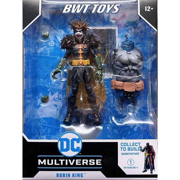 【BWT】全新現貨 麥法蘭 DC Multiverse 黑暗之夜 死亡金屬 羅賓王➕BAF 黑暗天父 配件