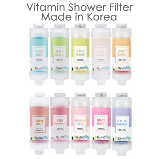 [BUNIO] Vitamin C Shower Filter 韓國 維他命蓮蓬頭濾芯 香氛蓮蓬頭濾芯 10 種香味