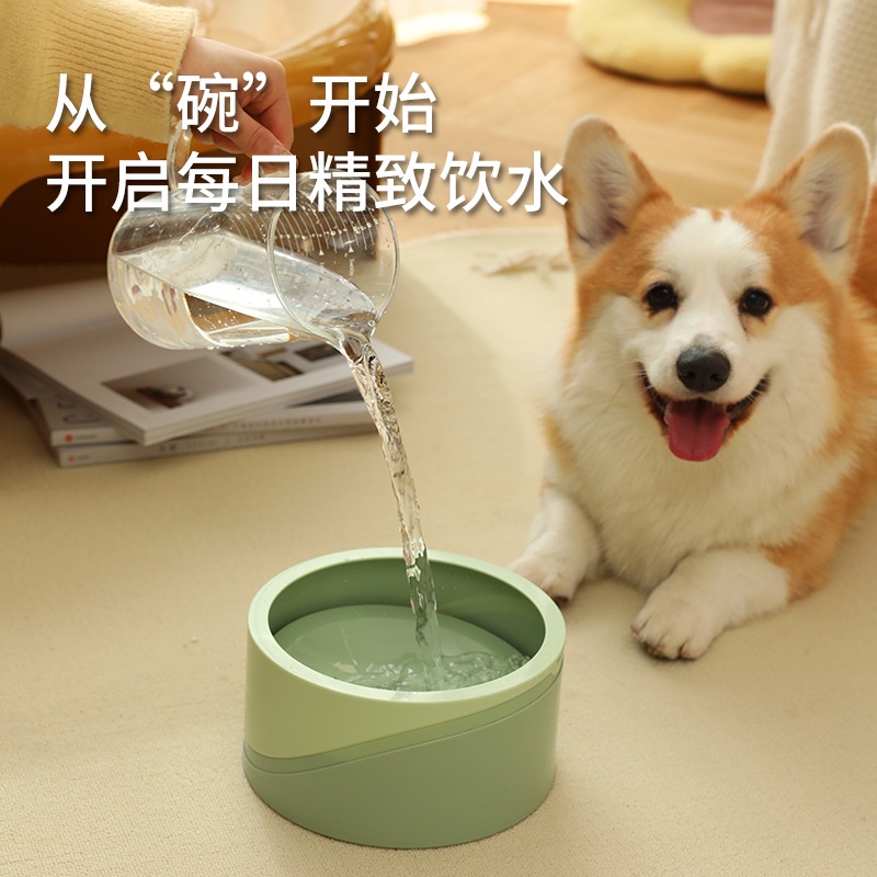 【PetBaby寵物精靈】寵物碗狗狗貓咪喝水碗不溼嘴防濺水自動飲水器漂浮碗大容量水碗