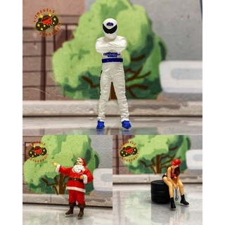 🔅里氏模型車 1/64 微縮 人偶 模型車 保時捷 可口可樂 聖誕老人 Mini gt Tlv Tiny Tarmac