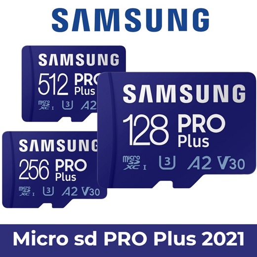 SAMSUNG 三星全新 MicroSD PRO PLUS 128GB 256GB 512GB 100% 正品