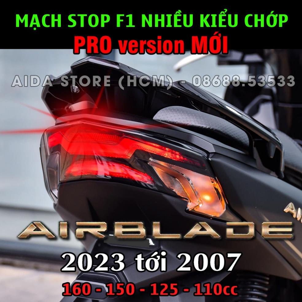 Mach Flash stop F1 氣刀 2007-2023 zin 預插孔電路創造停止閃爍 F1 型號 Pro 版本