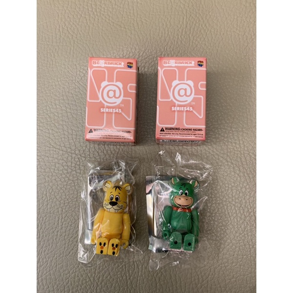 【bearbrick】100% 45代 摩登原始人 劍齒虎 隱藏 盒抽 be@rbrick