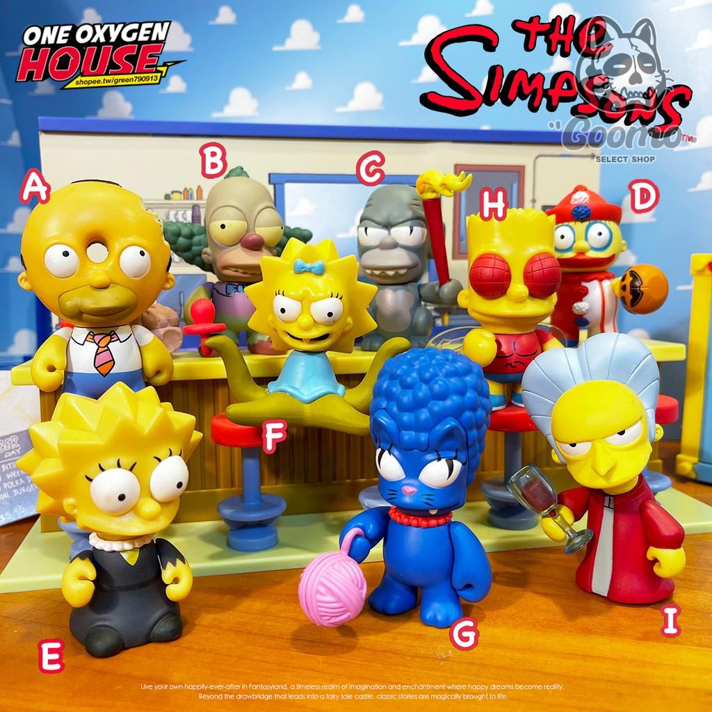Coomo 美國絕版辛普森Simpsons恐怖樹屋Kidrobot公仔 玩具 美枝 小丑 荷馬 霸子 奶嘴妹 花枝 盒裝