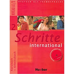 【德語】Schritte international 2 (A1.2) 課本+練習(附CD) 9783190018529 &lt;華通書坊/姆斯&gt;