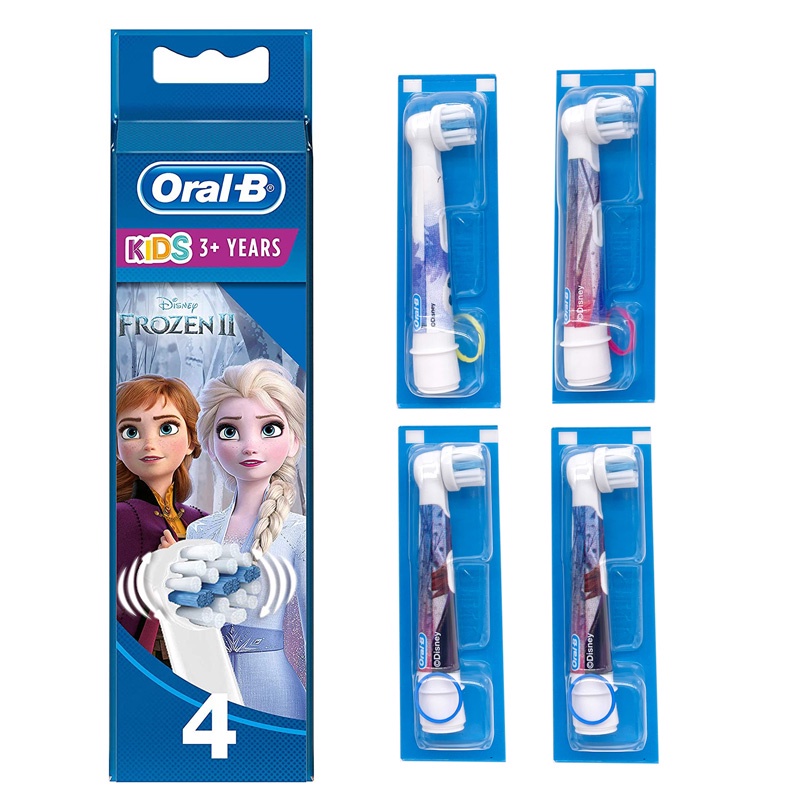 Oral B 電動牙刷頭適用於兒童 Oral B EB10 兒童軟可更換刷頭適用於 Oral B DB4510 D10