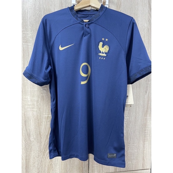 全新正品～2022世界盃法國🇫🇷主場球迷版足球衣-連Giroud燙字