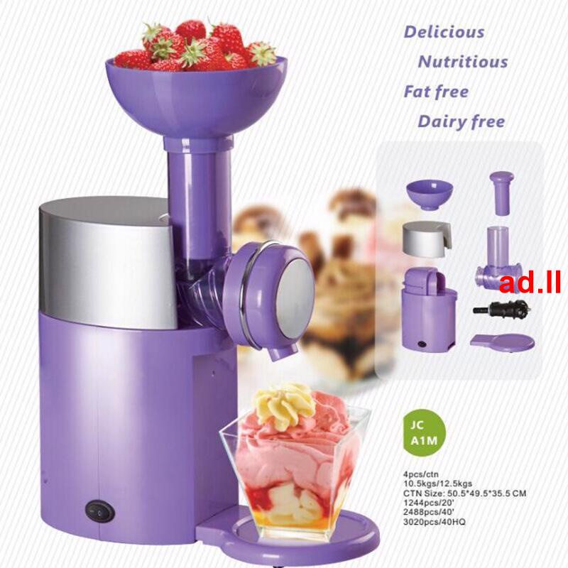 爆款#暢銷##家用冰激淋機小型水果冰淇淋機甜筒圣代自制