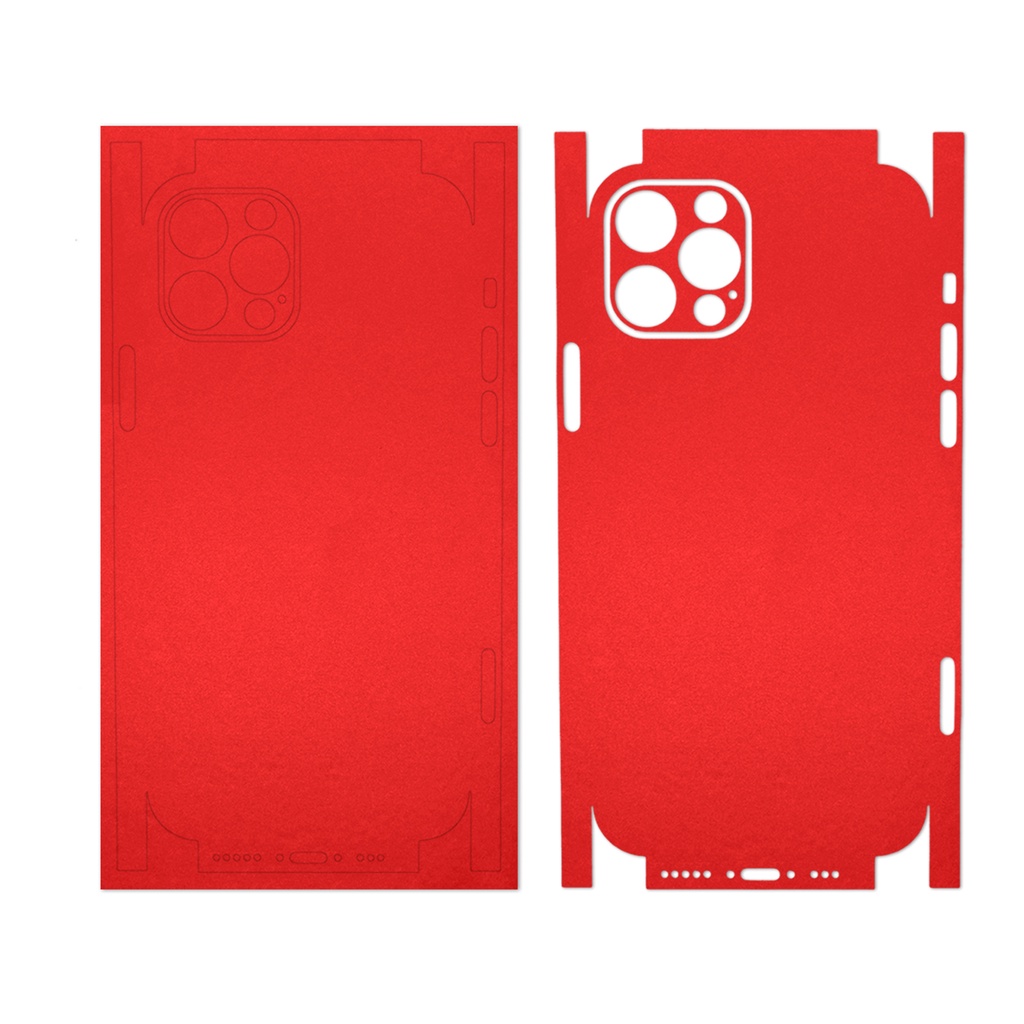 紅色徽標鏤空防刮皮貼紙兼容 iPhone 7 8 Plus X XR 11 12 13 14 15 Pro Max Mi