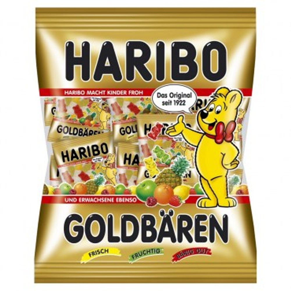 【HOLA】德國HARIBO金熊QQ軟糖分享包250g