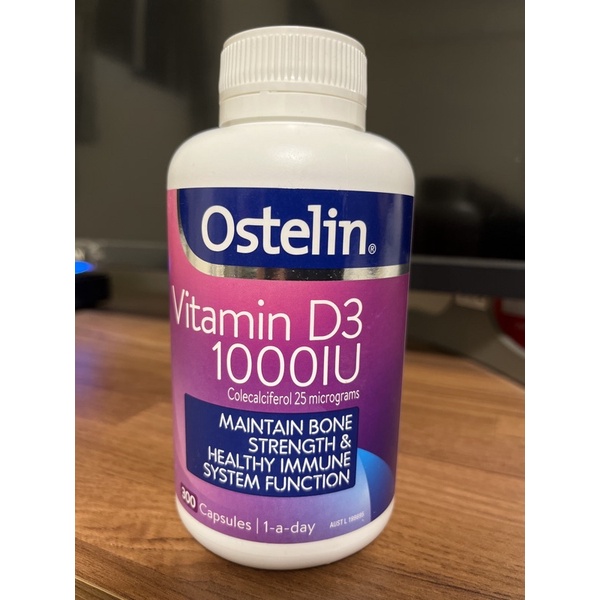 🇦🇺澳洲Ostelin 成人維生素D3 1000IU 300粒