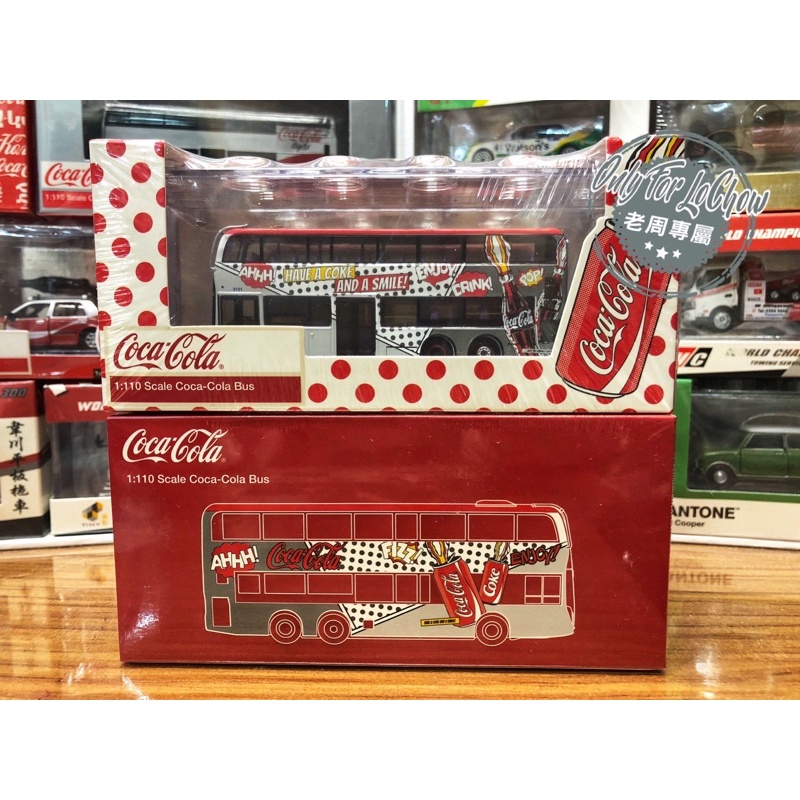 現貨 老周微影 現貨 老周微影 Tiny Coca-Cola 巴士 可口可樂 可樂 雙層巴士