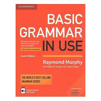 現書 暢銷in Use初級文法書附電子書 (美式英文版) Basic Grammar in Use 9781316646731 &lt;華通書坊/姆斯&gt;