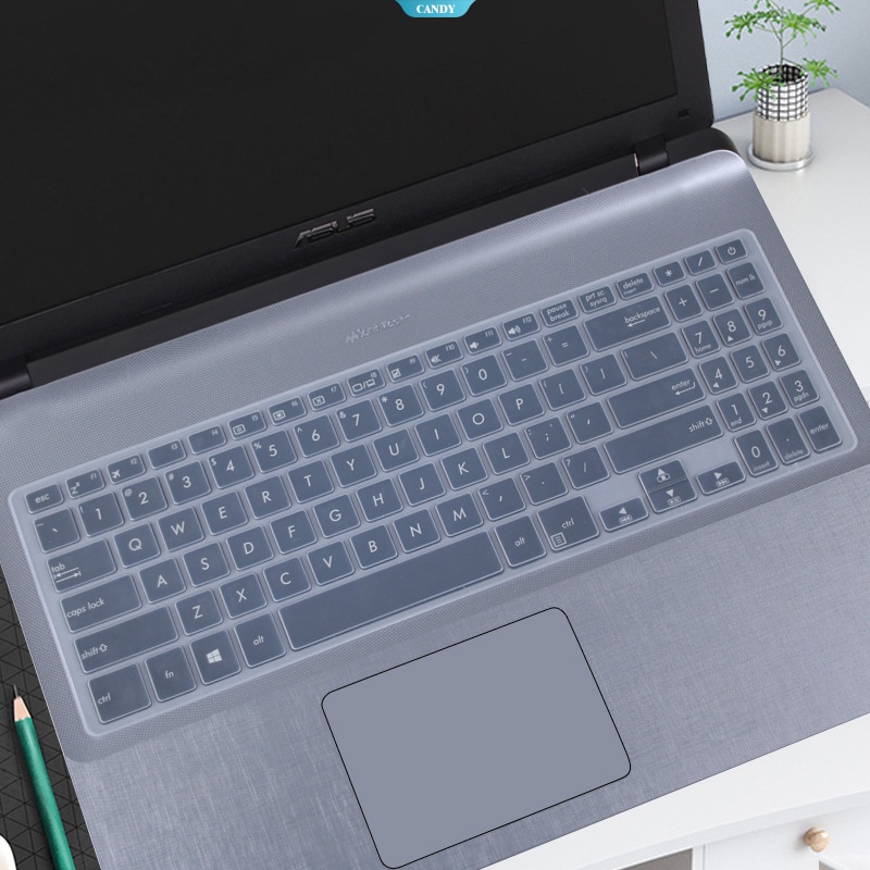 筆記本電腦鍵盤高透明矽膠防水殼適用於 15.6 英寸 AASUS X560 X560U X560UD NTPU 保護皮鍵