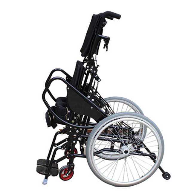 站立電動加寬手動站立高檔電動殘疾人折疊助力輪椅