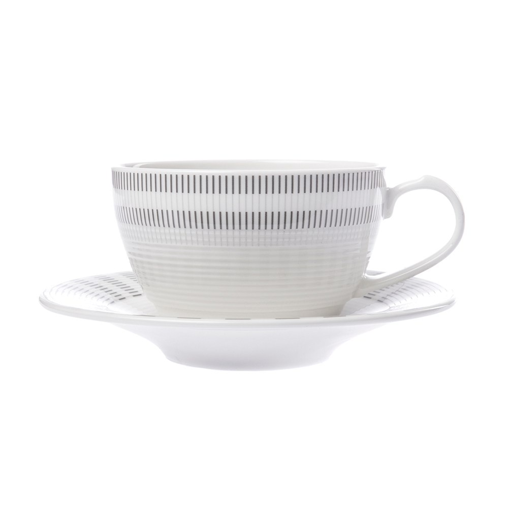 【HOLA】Royal Porcelain BP線條咖啡杯碟組
