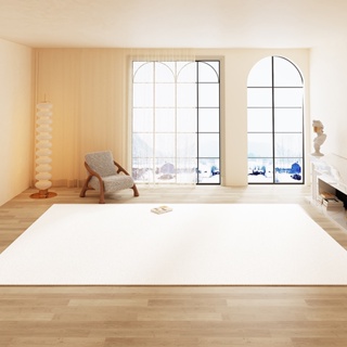 【新品❤比利時圈絨素色地毯】日式高級素色地毯丨簡約素色客廳沙發茶几地墊丨衣帽間拍照白色背景毯 CPOV