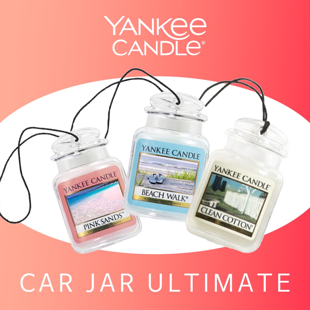 YANKEE CANDLE [洋基蠟燭] 汽車罐終極清新劑(7 種香味) | 空氣清新劑香水冥想擴散器