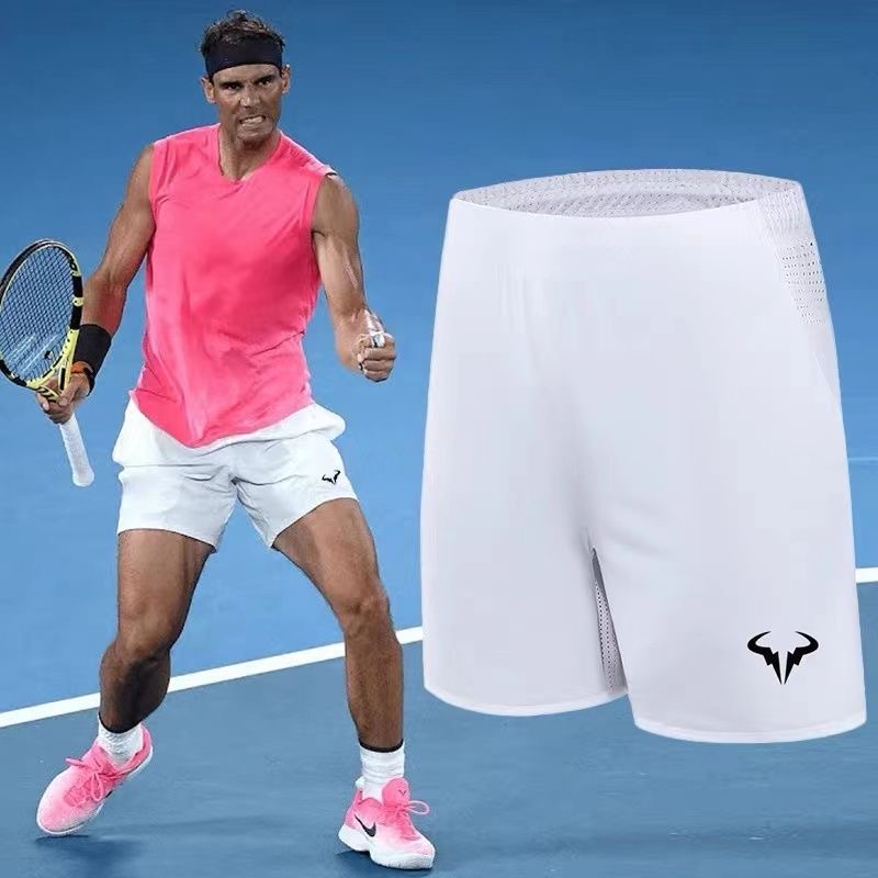 Ready Stock 網球褲 Nadal 同款白色 Federer ball 小號 Djokovic 短褲