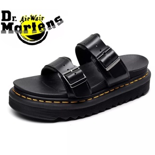 馬汀大夫 2023 Dr Martens 男士厚底涼鞋女士 Dr. Martens water Wair 皮革涼鞋男女通