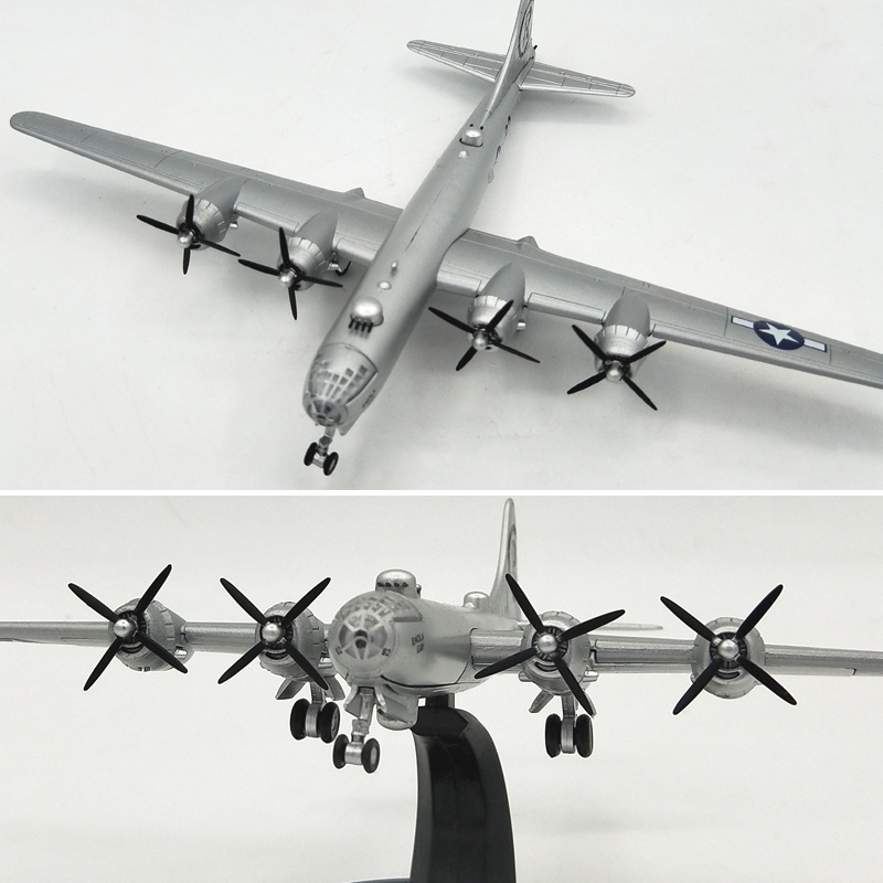 現貨1/200二戰美國空軍B-29超級空中堡壘轟炸機 B29成品飛機模型LUPPA