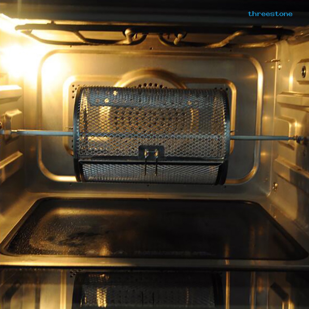 [嘉嘉百貨] 電烤箱通用旋轉不鏽鋼烤籠 電烤箱旋轉烤籠滾筒家庭烘焙用具