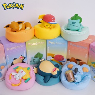 《現貨》正版Pokémon寶可夢 睡姿 睡眠 皮卡丘 妙花種子 卡比獸 伊布 樹袋尾熊 基拉祈 神奇寶貝公仔